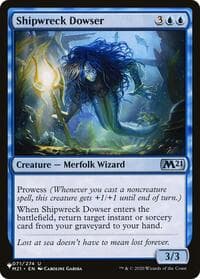 Shipwreck Dowser - The List Reprints - Magic: The Gathering card