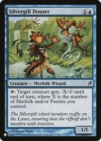 Silvergill Douser - The List Reprints - Magic: The Gathering card