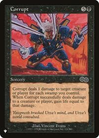 Corrupt - The List Reprints - Magic: The Gathering card