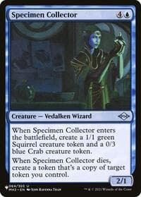 Specimen Collector - The List Reprints - Magic: The Gathering card
