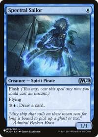Spectral Sailor - The List Reprints - Magic: The Gathering card