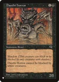 Dauthi Horror - The List Reprints - Magic: The Gathering card