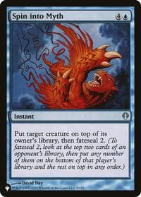 Spin into Myth - The List Reprints - Magic: The Gathering card