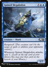 Spined Megalodon - The List Reprints - Magic: The Gathering card