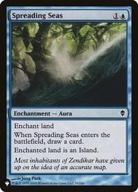 Spreading Seas - The List Reprints - Magic: The Gathering card
