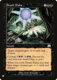 Death Pulse - The List Reprints - Magic: The Gathering card