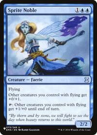 Sprite Noble - The List Reprints - Magic: The Gathering card