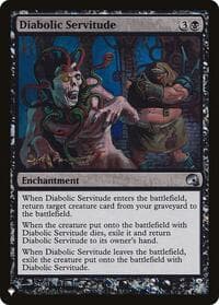 Diabolic Servitude - The List Reprints - Magic: The Gathering card