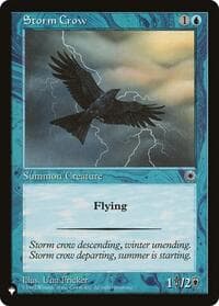 Storm Crow (POR) - The List Reprints - Magic: The Gathering card