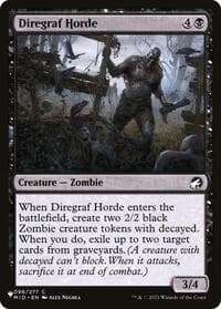 Diregraf Horde - The List Reprints - Magic: The Gathering card