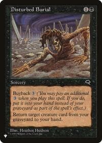 Disturbed Burial - The List Reprints - Magic: The Gathering card