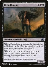 Dreadhound - The List Reprints - Magic: The Gathering card