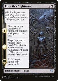 Elspeth's Nightmare - The List Reprints - Magic: The Gathering card