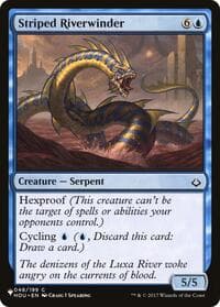 Striped Riverwinder - The List Reprints - Magic: The Gathering card