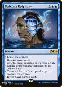 Sublime Epiphany - The List Reprints - Magic: The Gathering card