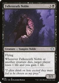 Falkenrath Noble - The List Reprints - Magic: The Gathering card