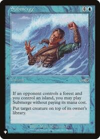 Submerge - The List Reprints - Magic: The Gathering card