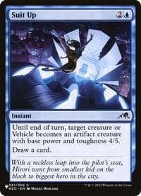Suit Up - The List Reprints - Magic: The Gathering card