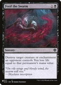 Feed the Swarm - The List Reprints - Magic: The Gathering card