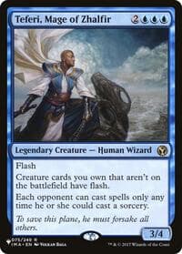 Teferi, Mage of Zhalfir - The List Reprints - Magic: The Gathering card