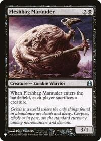 Fleshbag Marauder - The List Reprints - Magic: The Gathering card