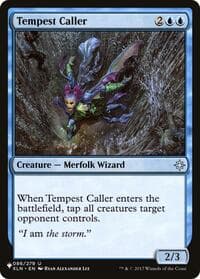 Tempest Caller - The List Reprints - Magic: The Gathering card