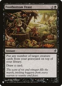 Footbottom Feast - The List Reprints - Magic: The Gathering card