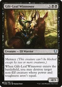 Gilt-Leaf Winnower - The List Reprints - Magic: The Gathering card