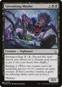Gloomfang Mauler - The List Reprints - Magic: The Gathering card