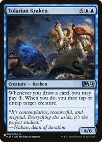 Tolarian Kraken - The List Reprints - Magic: The Gathering card