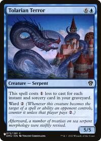Tolarian Terror - The List Reprints - Magic: The Gathering card