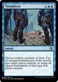 Turnabout - The List Reprints - Magic: The Gathering card