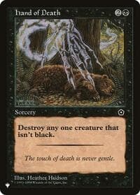 Hand of Death - The List Reprints - Magic: The Gathering card