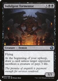 Indulgent Tormentor - The List Reprints - Magic: The Gathering card