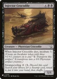 Injector Crocodile - The List Reprints - Magic: The Gathering card