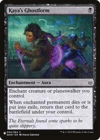 Kaya's Ghostform - The List Reprints - Magic: The Gathering card