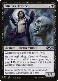 Liliana's Devotee - The List Reprints - Magic: The Gathering card