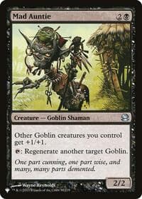 Mad Auntie - The List Reprints - Magic: The Gathering card