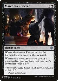 Marchesa's Decree - The List Reprints - Magic: The Gathering card