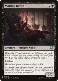 Markov Baron - The List Reprints - Magic: The Gathering card
