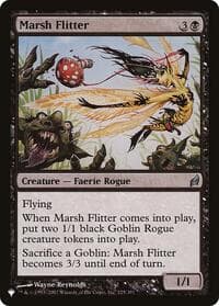 Marsh Flitter - The List Reprints - Magic: The Gathering card