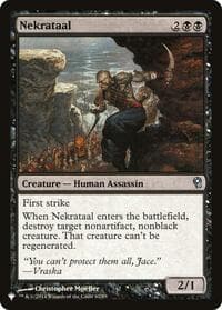 Nekrataal - The List Reprints - Magic: The Gathering card