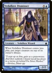 Vedalken Dismisser - The List Reprints - Magic: The Gathering card