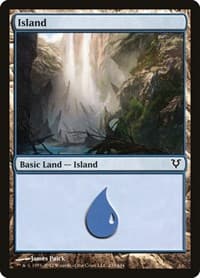 Island (233) - Avacyn Restored - Magic: The Gathering card