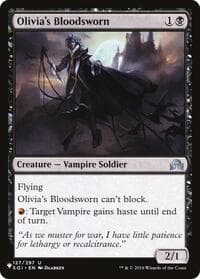 Olivia's Bloodsworn - The List Reprints - Magic: The Gathering card