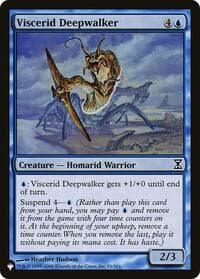 Viscerid Deepwalker - The List Reprints - Magic: The Gathering card