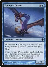 Voyager Drake - The List Reprints - Magic: The Gathering card
