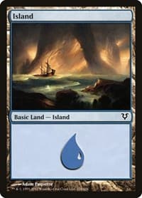 Island (234) - Avacyn Restored - Magic: The Gathering card
