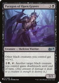 Paragon of Open Graves - The List Reprints - Magic: The Gathering card