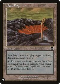 Peat Bog - The List Reprints - Magic: The Gathering card